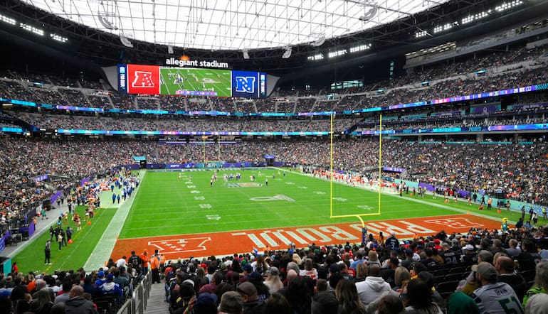 Allegiant Stadium will host the Super Bowl 58